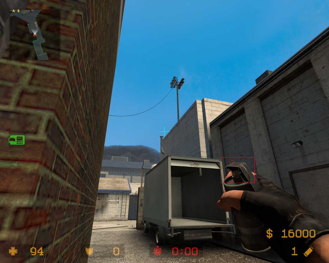 Nuke old blue smoke outside