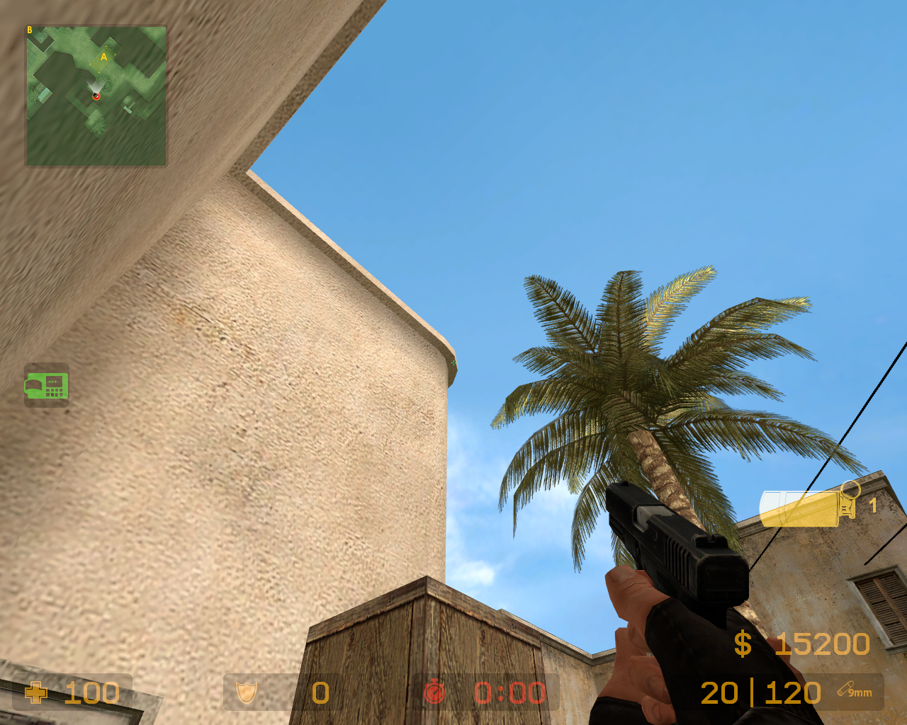 Tuscan A site from door